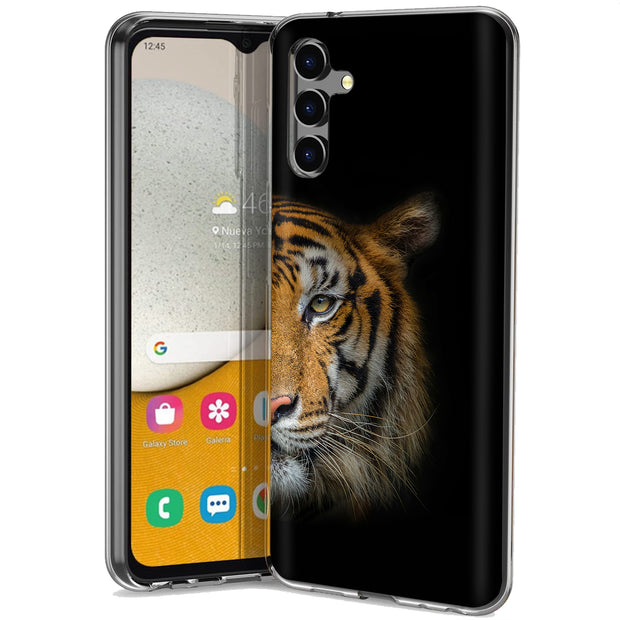 Tiger Photo Print Slim Cover For Samsung Galaxy A (A42, A35, A25, A15, A11, A03S), Print in USA