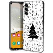 Wish You A Xmas Print Slim Cover For Samsung Galaxy A (A42, A35, A25, A15, A11, A03S), Print in USA