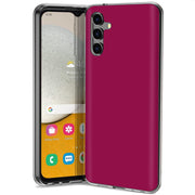 Red Violet Print Slim Cover For Samsung Galaxy A (A42, A35, A25, A15, A11, A03S), Print in USA