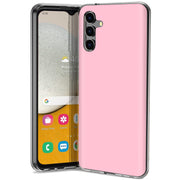 Light Pink Print Slim Cover For Samsung Galaxy A (A42, A35, A25, A15, A11, A03S), Print in USA