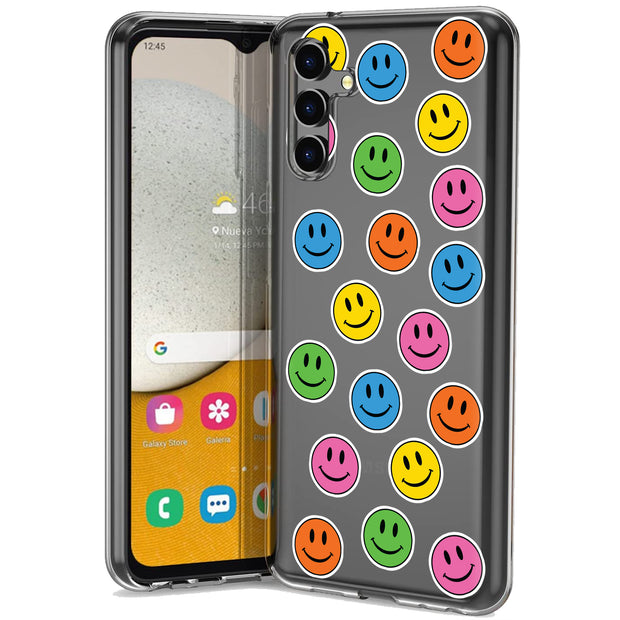 Icon Collage Print Slim Cover For Samsung Galaxy A (A42, A35, A25, A15, A11, A03S), Print in USA