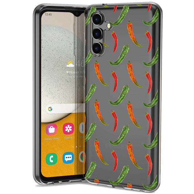 Chili Pepper 3 Print Slim Cover For Samsung Galaxy A (A42, A35, A25, A15, A11, A03S), Print in USA