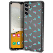 Cute Dinosaur Print Slim Cover For Samsung Galaxy A (A42, A35, A25, A15, A11, A03S), Print in USA