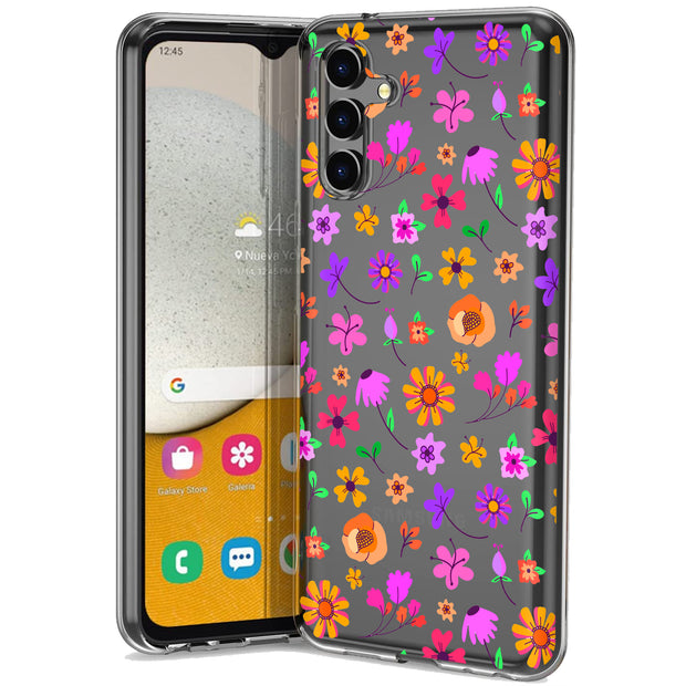 Flower 1 Print Slim Cover For Samsung Galaxy A (A42, A35, A25, A15, A11, A03S), Print in USA