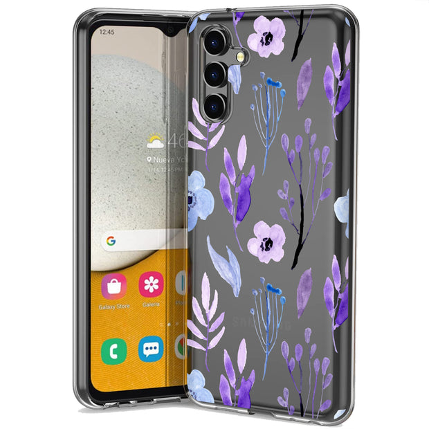 Flower 5 Print Slim Cover For Samsung Galaxy A (A42, A35, A25, A15, A11, A03S), Print in USA