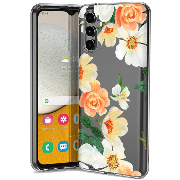 Flower 8 Print Slim Cover For Samsung Galaxy A (A42, A35, A25, A15, A11, A03S), Print in USA