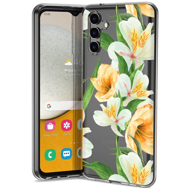 Flower 10 Print Slim Cover For Samsung Galaxy A (A42, A35, A25, A15, A11, A03S), Print in USA