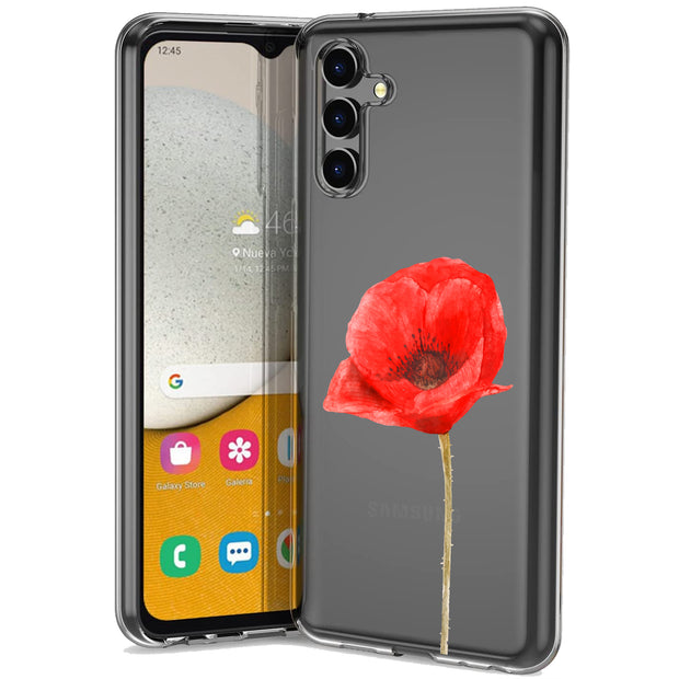 Flower 13 Print Slim Cover For Samsung Galaxy A (A42, A35, A25, A15, A11, A03S), Print in USA