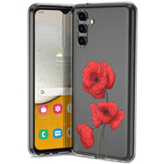 Flower 16 Print Slim Cover For Samsung Galaxy A (A42, A35, A25, A15, A11, A03S), Print in USA