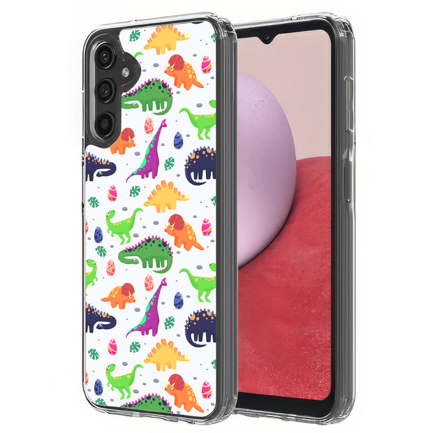 Dinosaur 7 Print Slim Cover For Samsung Galaxy A (A42, A35, A25, A15, A11, A03S), Print in USA