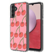 Cherry Print Slim Cover For Samsung Galaxy A (A42, A35, A25, A15, A11, A03S), Print in USA