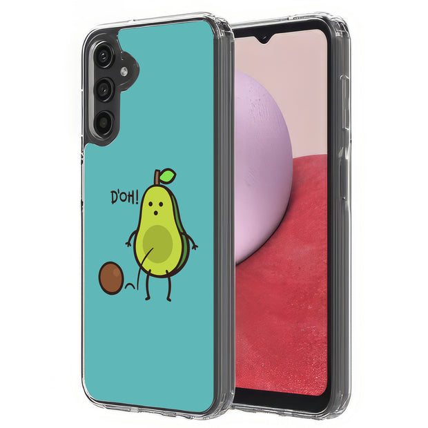 Funny Avocado 2 Print Slim Cover For Samsung Galaxy A (A42, A35, A25, A15, A11, A03S), Print in USA