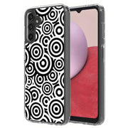 Circles Print Slim Cover For Samsung Galaxy A (A42, A35, A25, A15, A11, A03S), Print in USA