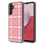 Plaid Pattern 4 Print Slim Cover For Samsung Galaxy A (A42, A35, A25, A15, A11, A03S), Print in USA