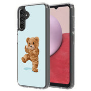 Teddy Fight Print Slim Cover For Samsung Galaxy A (A42, A35, A25, A15, A11, A03S), Print in USA