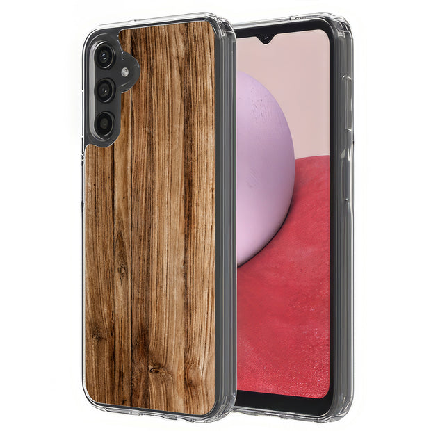 Wood 19 Print Slim Cover For Samsung Galaxy A (A42, A35, A25, A15, A11, A03S), Print in USA