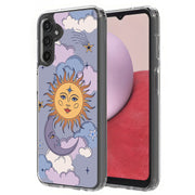 Sun Moon Stars Print Slim Cover For Samsung Galaxy A (A42, A35, A25, A15, A11, A03S), Print in USA