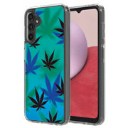 Marijuana Blue Print Slim Cover For Samsung Galaxy A (A42, A35, A25, A15, A11, A03S), Print in USA