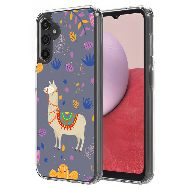 Cacti Llama Print Slim Cover For Samsung Galaxy A (A42, A35, A25, A15, A11, A03S), Print in USA