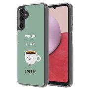 Where My Coffee Print Slim Cover For Samsung Galaxy A (A42, A35, A25, A15, A11, A03S), Print in USA