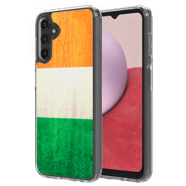 Ireland Flag  Print Slim Cover For Samsung Galaxy A (A42, A35, A25, A15, A11, A03S), Print in USA