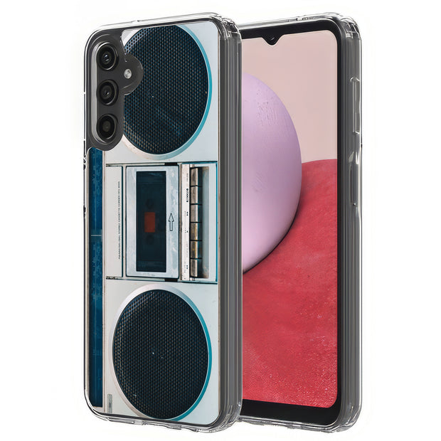 Old Radio Print Slim Cover For Samsung Galaxy A (A42, A35, A25, A15, A11, A03S), Print in USA