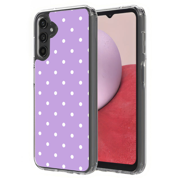 Polka Dot 5 Print Slim Cover For Samsung Galaxy A (A42, A35, A25, A15, A11, A03S), Print in USA