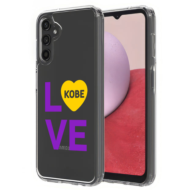 Love Kobe 3 Print Slim Cover For Samsung Galaxy A (A42, A35, A25, A15, A11, A03S), Print in USA