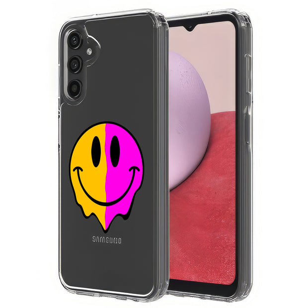 Smiley Face 1 Print Slim Cover For Samsung Galaxy A (A42, A35, A25, A15, A11, A03S), Print in USA