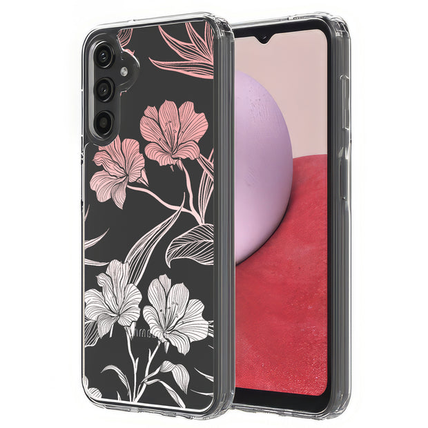 Flower 12 Print Slim Cover For Samsung Galaxy A (A42, A35, A25, A15, A11, A03S), Print in USA