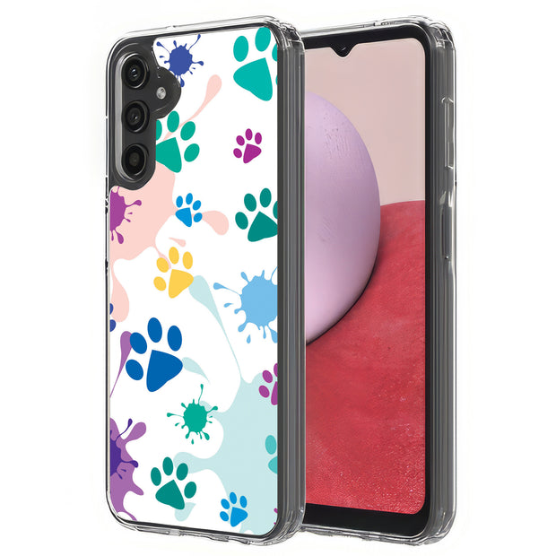 Paw Color 2 Print Slim Cover For Samsung Galaxy A (A42, A35, A25, A15, A11, A03S), Print in USA