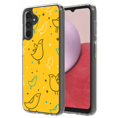 Birds Dots 1 Print Slim Cover For Samsung Galaxy A (A42, A35, A25, A15, A11, A03S), Print in USA