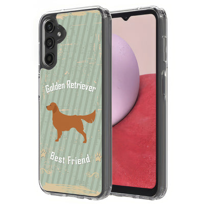 Retriever Dog Print Slim Cover For Samsung Galaxy A (A42, A35, A25, A15, A11, A03S), Print in USA