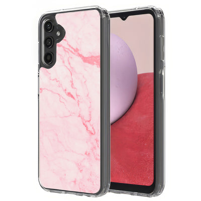 Pink Marble 2 Print Slim Cover For Samsung Galaxy A (A42, A35, A25, A15, A11, A03S), Print in USA