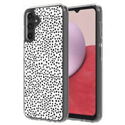 Polka Dot Blk2 Print Slim Cover For Samsung Galaxy A (A42, A35, A25, A15, A11, A03S), Print in USA