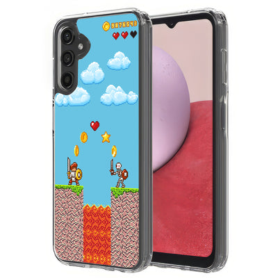 Retro Games 3 Print Slim Cover For Samsung Galaxy A (A42, A35, A25, A15, A11, A03S), Print in USA