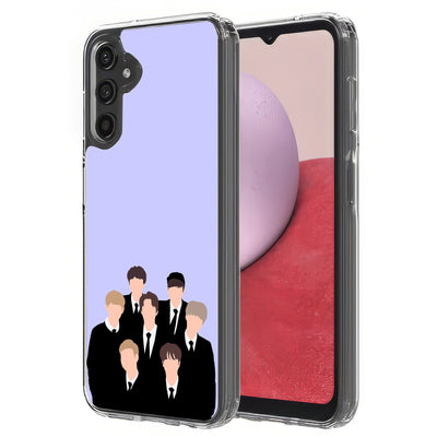 BTS KPOP 10 Print Slim Cover For Samsung Galaxy A (A42, A35, A25, A15, A11, A03S), Print in USA