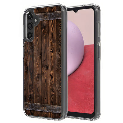 Wood 6 Print Slim Cover For Samsung Galaxy A (A42, A35, A25, A15, A11, A03S), Print in USA