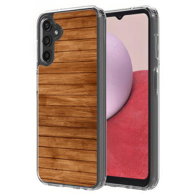 Wood 14 Print Slim Cover For Samsung Galaxy A (A42, A35, A25, A15, A11, A03S), Print in USA