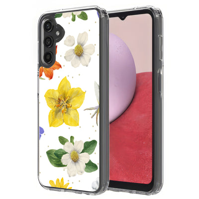 Flower Design 2 Print Slim Cover For Samsung Galaxy A (A42, A35, A25, A15, A11, A03S), Print in USA