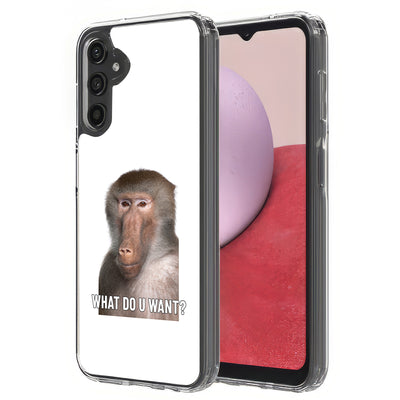 Meme Monkey 4 Print Slim Cover For Samsung Galaxy A (A42, A35, A25, A15, A11, A03S), Print in USA