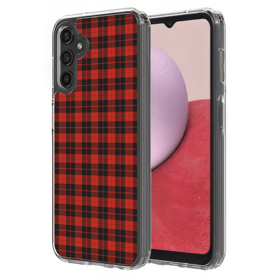 Classic Plaid 2 Print Slim Cover For Samsung Galaxy A (A42, A35, A25, A15, A11, A03S), Print in USA