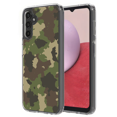 Camouflage 3 Print Slim Cover For Samsung Galaxy A (A42, A35, A25, A15, A11, A03S), Print in USA