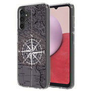 Map Compass Print Slim Cover For Samsung Galaxy A (A42, A35, A25, A15, A11, A03S), Print in USA