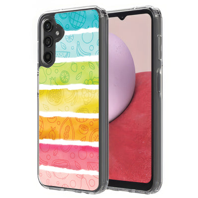 Color Fruit Print Slim Cover For Samsung Galaxy A (A42, A35, A25, A15, A11, A03S), Print in USA