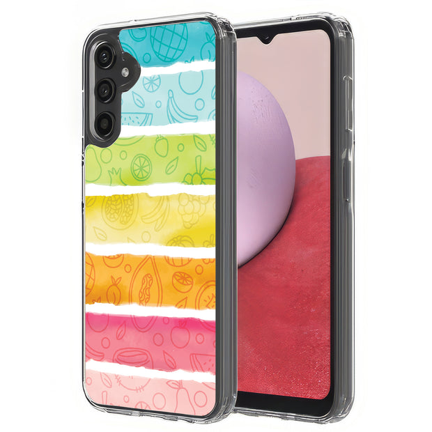 Color Fruit Print Slim Cover For Samsung Galaxy A (A42, A35, A25, A15, A11, A03S), Print in USA