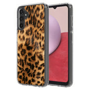 Leopard Skin Print Slim Cover For Samsung Galaxy A (A42, A35, A25, A15, A11, A03S), Print in USA