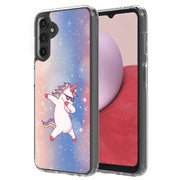 Unicorn Dab Print Slim Cover For Samsung Galaxy A (A42, A35, A25, A15, A11, A03S), Print in USA