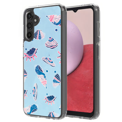 SeaShells Clams Print Slim Cover For Samsung Galaxy A (A42, A35, A25, A15, A11, A03S), Print in USA