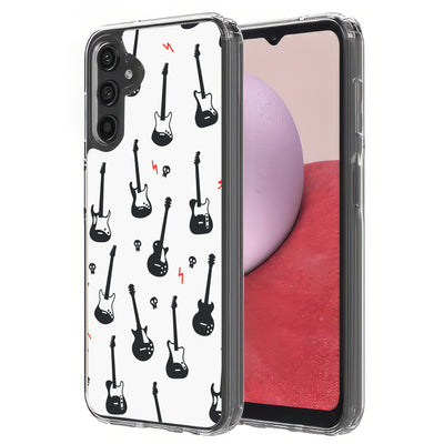 Rock Guitar Print Slim Cover For Samsung Galaxy A (A42, A35, A25, A15, A11, A03S), Print in USA